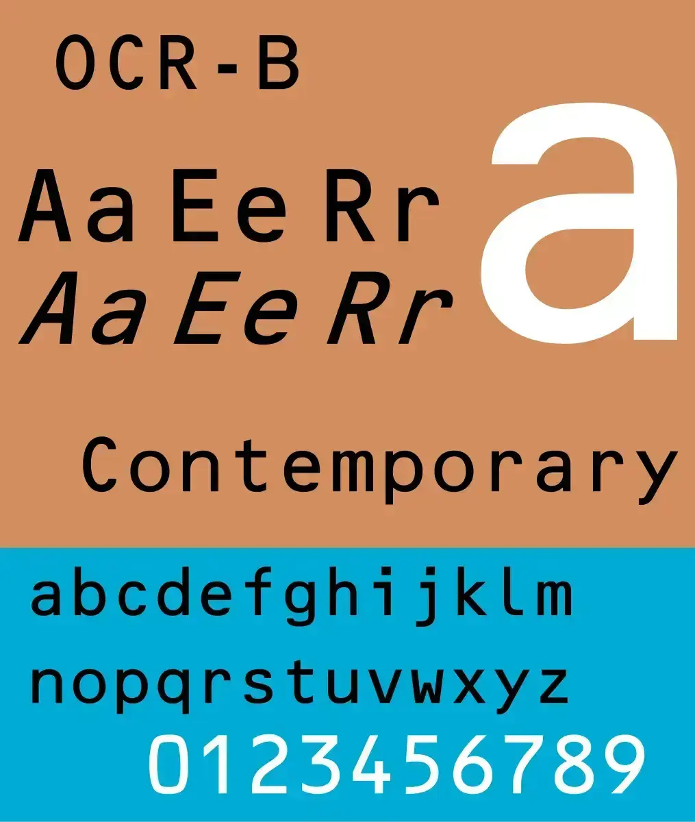 OCR-B - Image 1